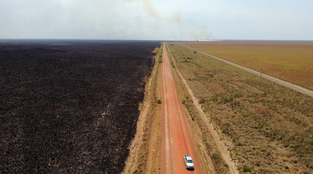 Catástrofe ambiental, econômica e social pelo fogo na Argentina