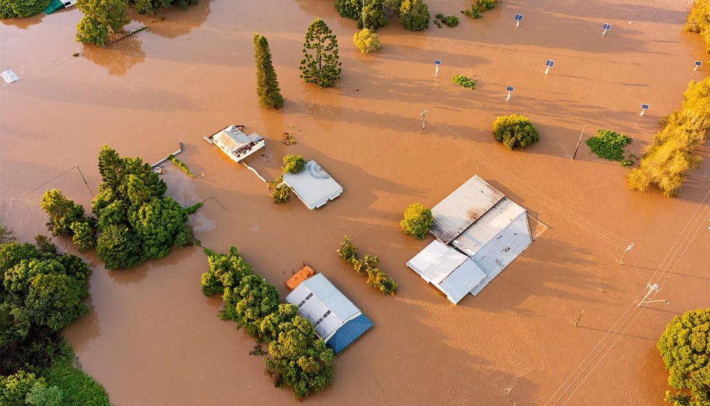 Emergência na Austrália pela chuva