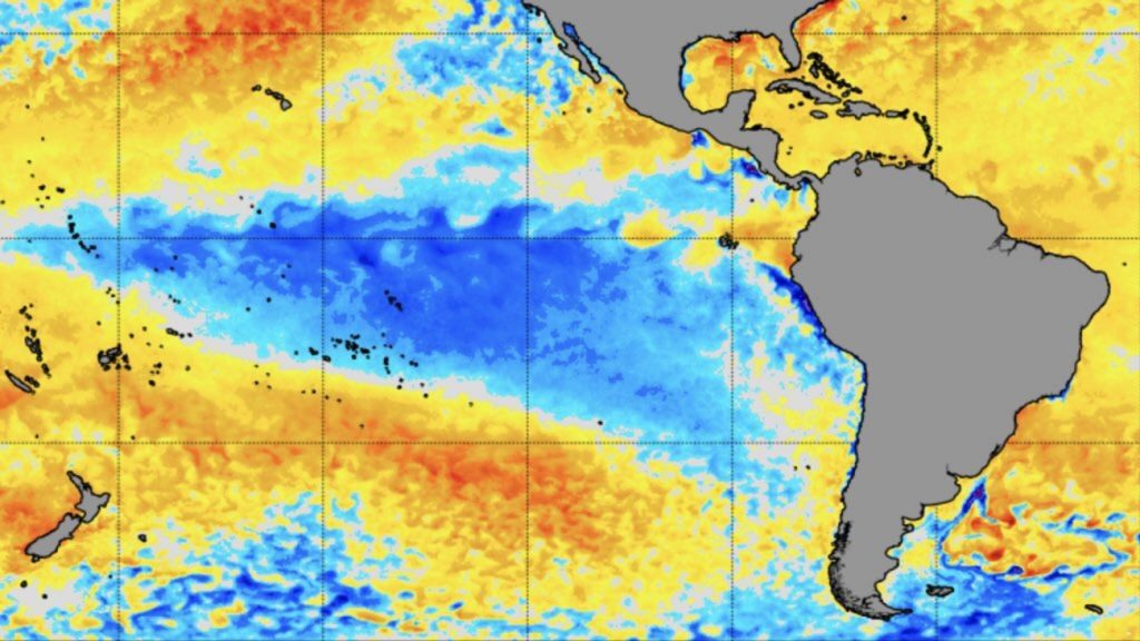 La Niña volta a ganhar força no Pacífico Equatorial