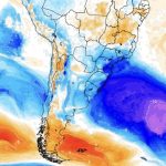 Ar frio avança da península antártica para o Sul e Sudeste do Brasil