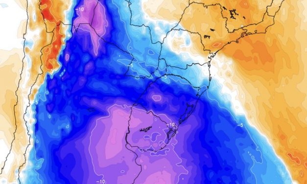 Ar mais frio até agora no ano chega ao Brasil nesta semana