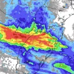Previsão do tempo – Tendência de chuva para sete dias (25/03/2022)