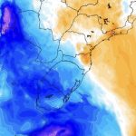 Semana termina com mais chuva e chegada de ar frio