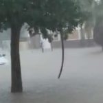 Chuva traz inundações na Argentina e avança para o Sul do Brasil