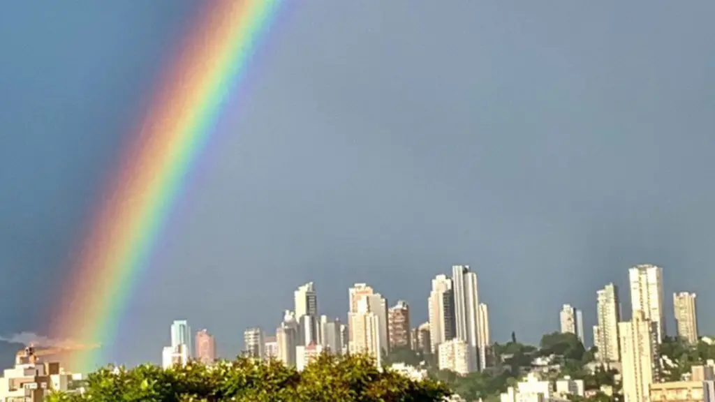 Calor de quase 40ºC, chuva e temporais de verão
