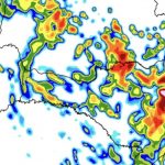 Frente fria trará chuva e temporais em Santa Catarina e no Paraná