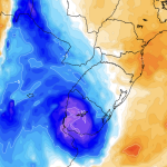 Ciclone impulsiona ar frio para o Sul do Brasil que trará dias amenos