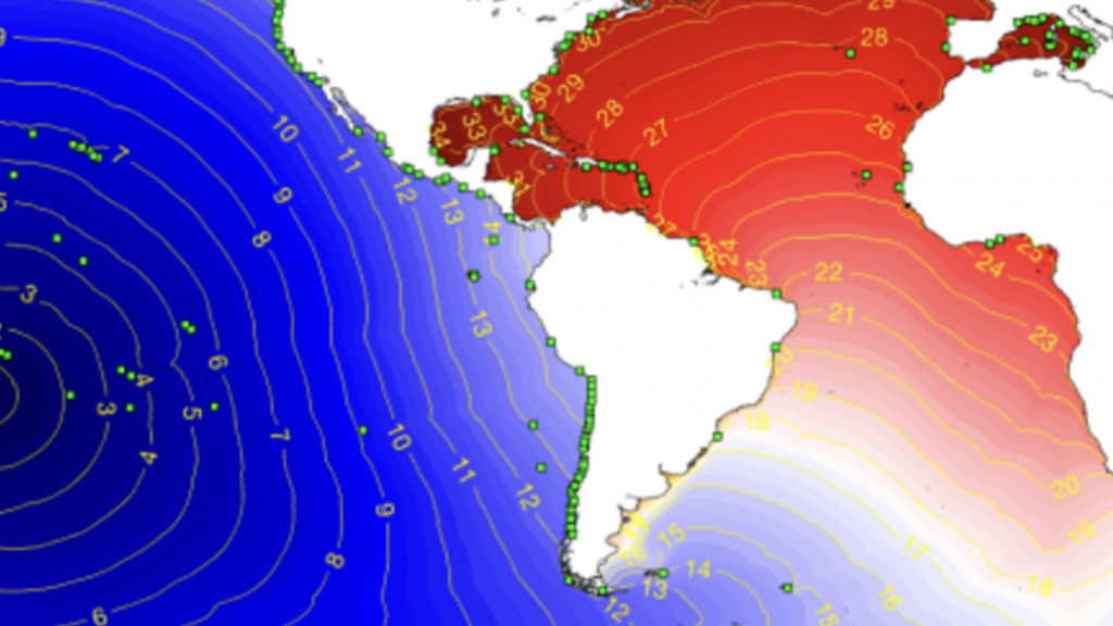 Estudo mostra como tsunami de Tonga se espalhou pelo mundo