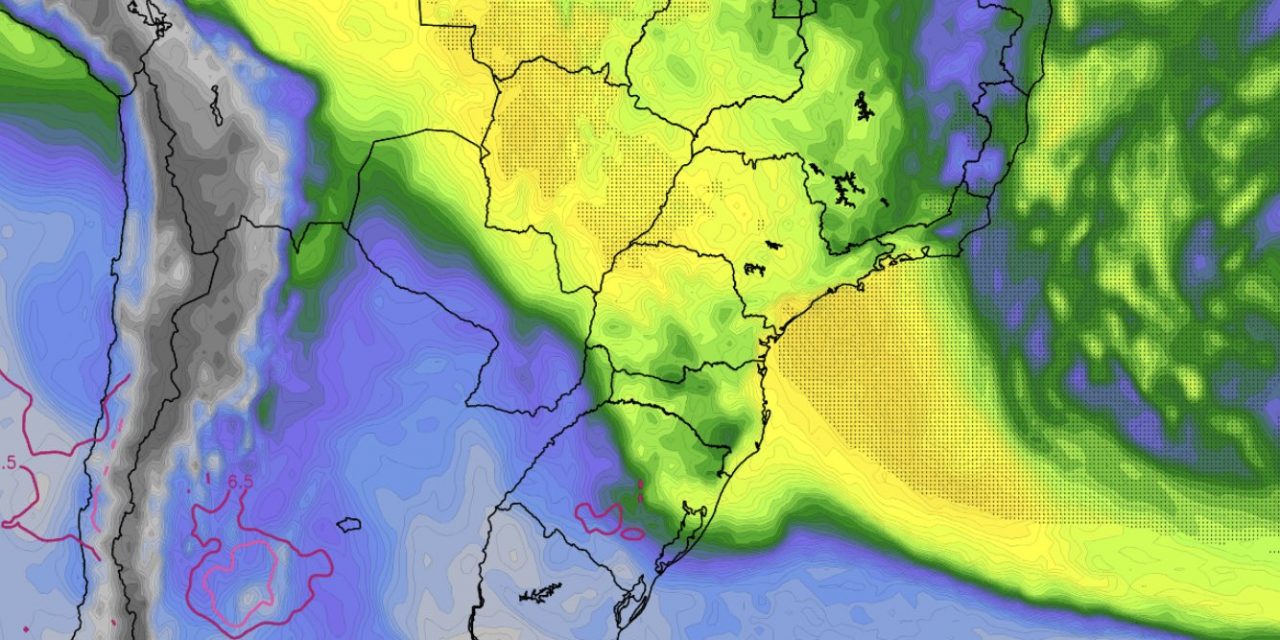 <span class="entry-title-primary">Chuva excessiva e risco de transtornos no Sul do Brasil e São Paulo</span> <h2 class="entry-subtitle">Litoral de São Paulo e o Leste de Santa Catarina estão entre as áreas de maior risco nesta primeira metade da semana por chuva volumosa</h2>