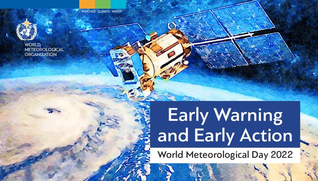 Alerta antecipado é o tema do Dia da Meteorologia em 2022