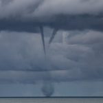 Trombas d´água nos litorais da Argentina e do Sul do Brasil