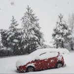 Nevasca no Sul argentino com previsão de metros de neve nos Andes