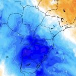 Massa de ar frio trará geada e temperatura abaixo de zero