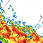Frente fria somente cruzará o Rio Grande do Sul amanhã