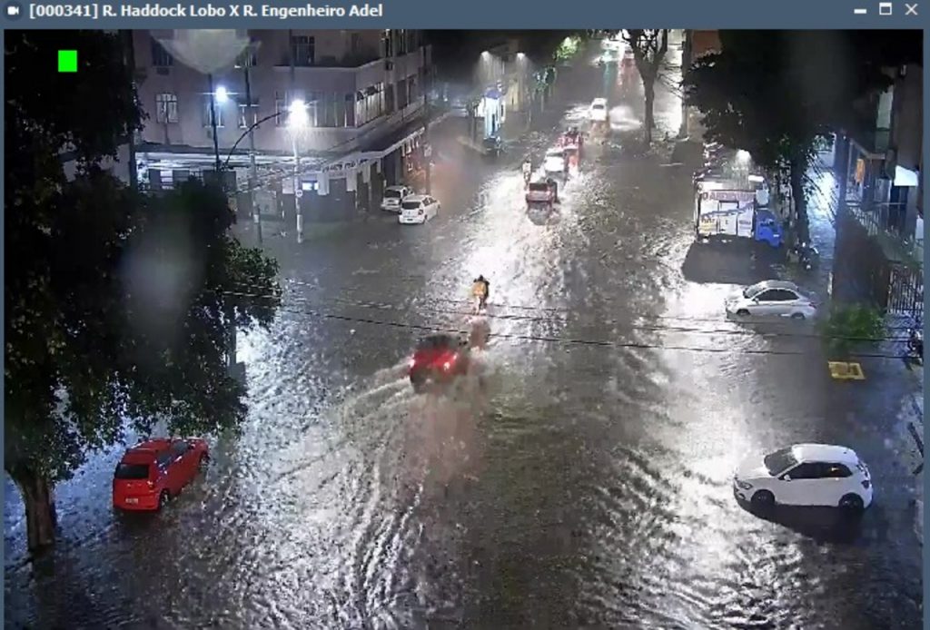 Novo temporal coloca o Rio de Janeiro em estágio de alerta