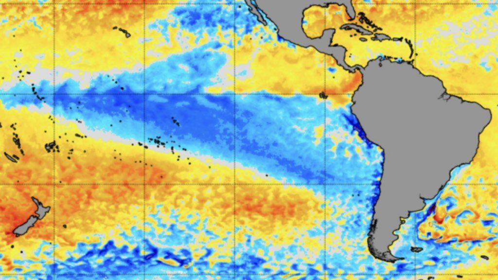 La Niña segue e vai longe no Pacífico Equatorial