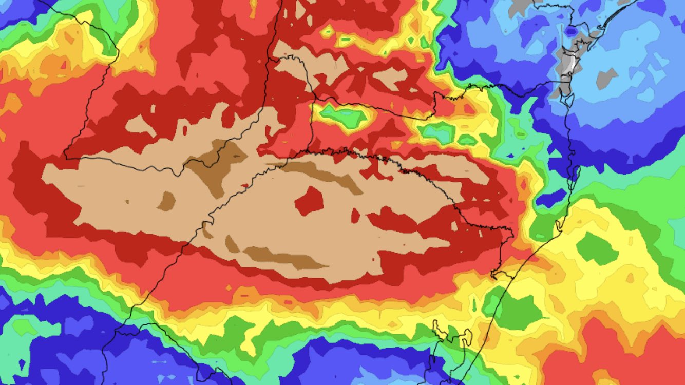 <span class="entry-title-primary">Aviso de chuva volumosa em parte do Sul do Brasil</span> <h2 class="entry-subtitle">Primeira metade da semana terá altos volumes de chuva em pontos do Rio Grande do Sul, Santa Catarina e o Paraná</h2>