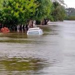 Enchente atinge o Oeste gaúcho e a fronteira