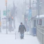 Recordes e incomuns nevascas de primavera na América do Norte