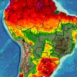 Previsão do tempo – Tendência de chuva para sete dias (22/4/2022)