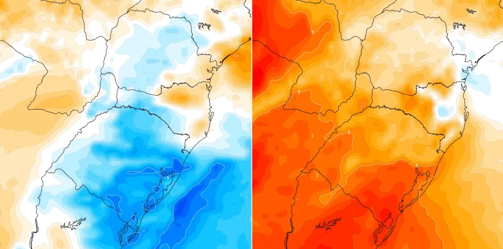 Prepare-se para uma gangorra térmica