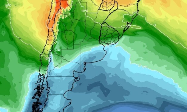 Massa de ar polar na Argentina reforça o frio amanhã