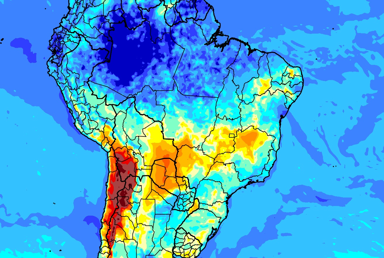 <span class="entry-title-primary">Grande massa de ar seco cobre o Brasil</span> <h2 class="entry-subtitle">Tempo firme e com sol predomina nesta metade da semana na maior parte do Centro-Sul do território nacional </h2>