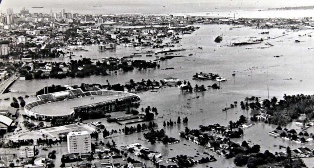 O dia em que Recife inundou e meio Brasil congelou