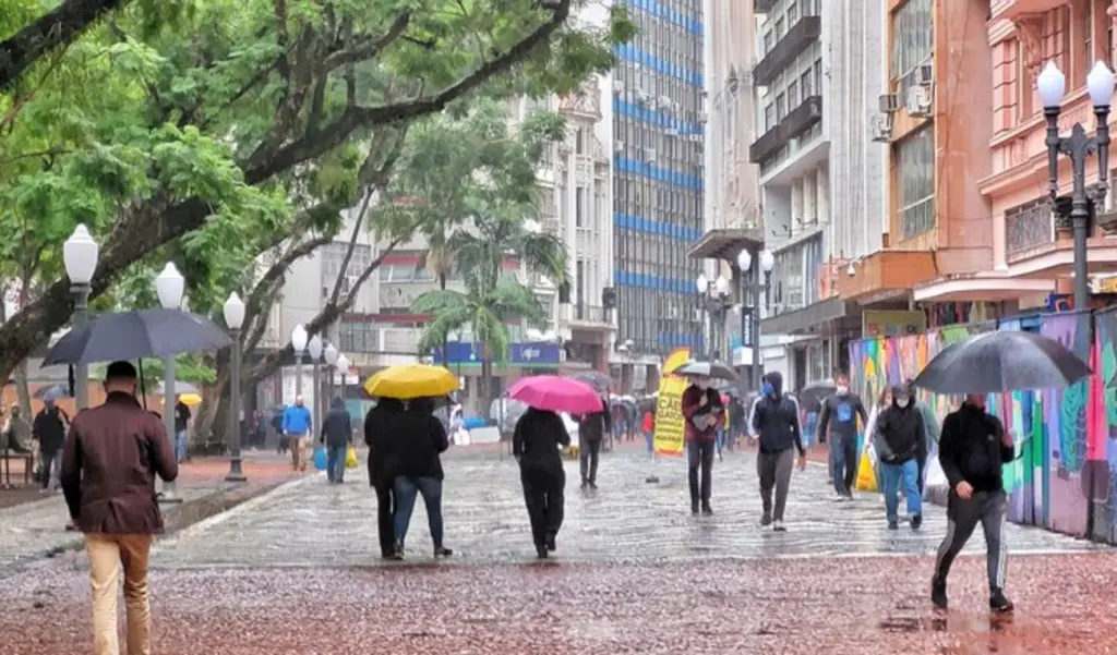 Chuva, vento e frio continuam nesta terça-feira