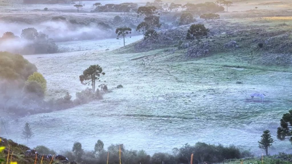 Duas massas de ar frio em sequência nos próximos dez dias