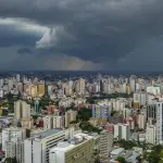 Aviso de chuva volumosa nos estados do Sul do Brasil