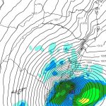 Modelos projetam menor pressão na costa desde o furacão Catarina