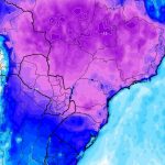 Levantamento da MetSul mostra enorme abrangência do frio no Brasil