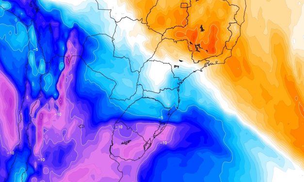 Nova massa de ar frio alcança o Brasil neste fim de maio