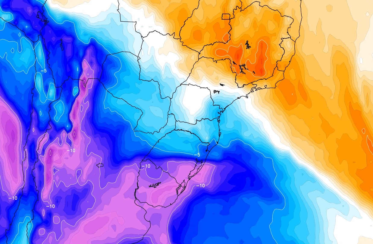 <span class="entry-title-primary">Nova massa de ar frio alcança o Brasil neste fim de maio</span> <h2 class="entry-subtitle">Incursão de ar frio do final deste mês será radicalmente distinta da última que trouxe frio muito abrangente no Brasil e marcas históricas para maio </h2>