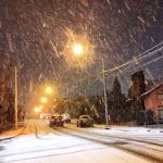 Sul da Argentina tem nevada com ar frio que ruma para o Sul do Brasil