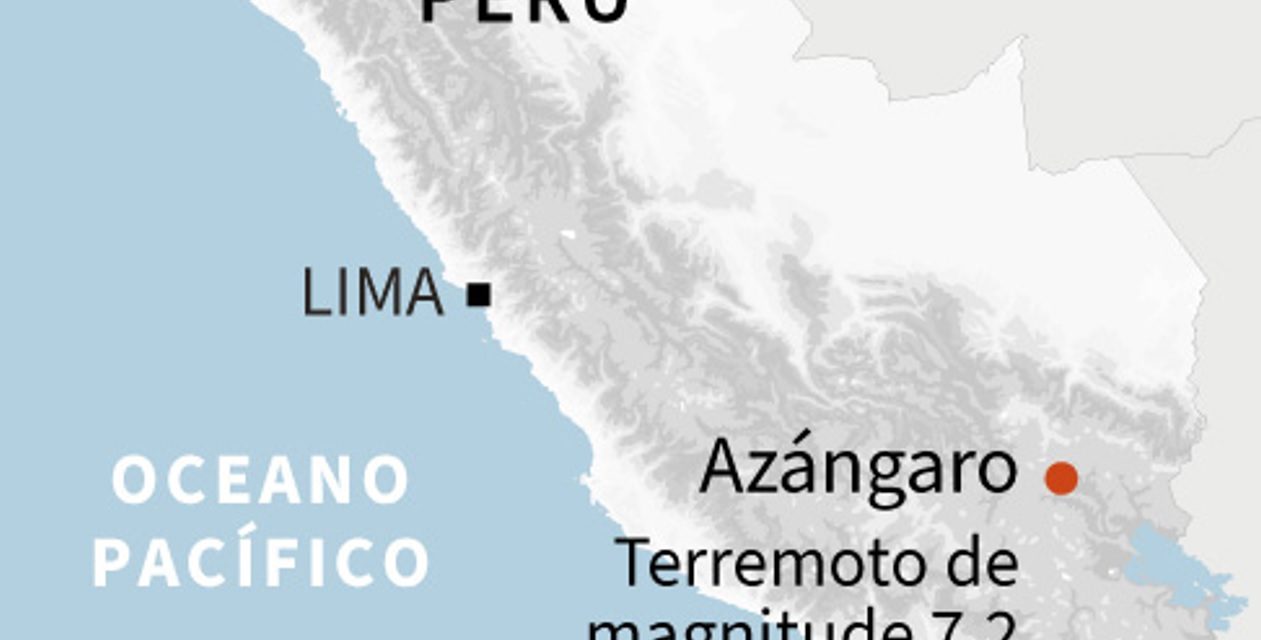 <span class="entry-title-primary">Terremoto no Peru é sentido do Rio Grande do Sul ao Amazonas</span> <h2 class="entry-subtitle">Terremoto na região da fronteira do Peru com a Bolívia teve magnitude de 7,2 e foi muito profundo sem relatos de danos significativos</h2>