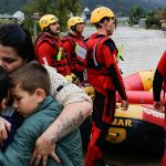 Emergência, mortes e estragos pela chuva em Santa Catarina