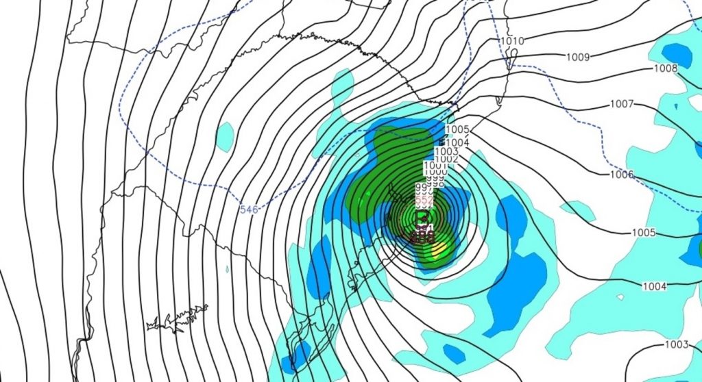 Semana terá perigoso ciclone, grande onda de frio e chance de neve