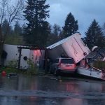 Estádio escapa de ser atingido por tornado durante tempestade