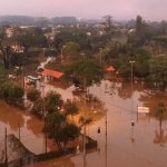 Como se compara o risco de cheia nos vales com 2020