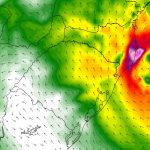 Ciclone não trará vento intenso na maior parte do Sul do Brasil