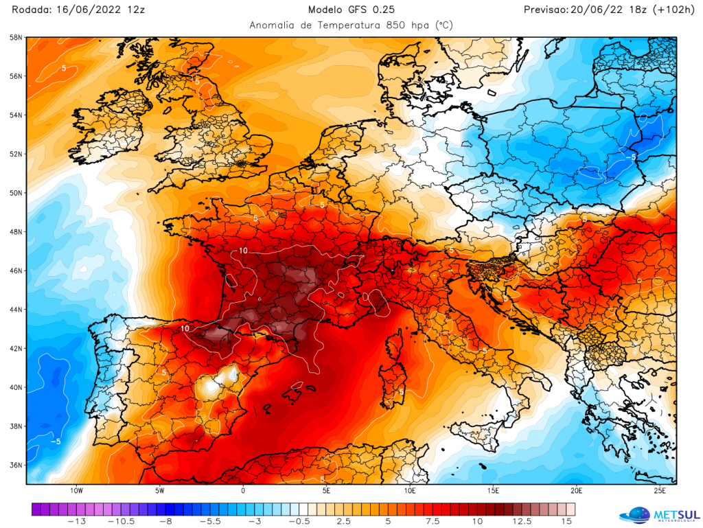 Canícula na Europa antecipa calor extremo e quebra recordes de temperatura