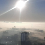 Pelo quinto dia consecutivo a temperatura baixa de zero