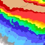 Chuva volumosa em parte de Santa Catarina e do Paraná