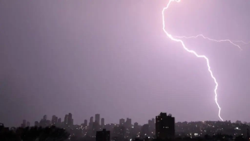 Frente quente vai trazer chuva forte com altos volumes e temporais