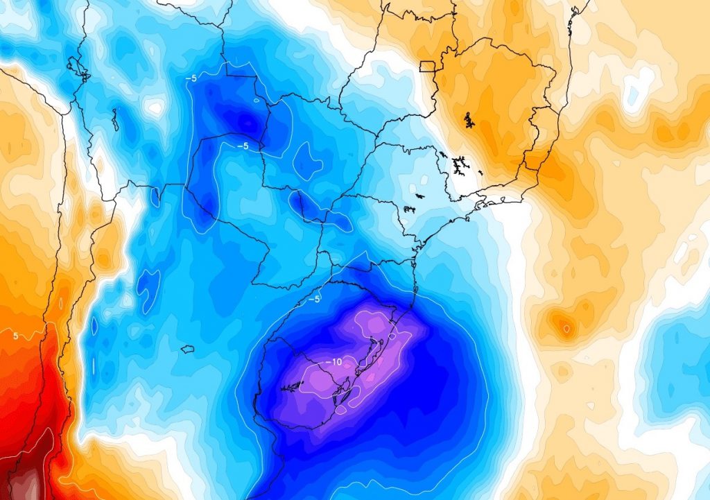 Ar polar chega nesta sexta e vai trazer dias gélidos e de geada