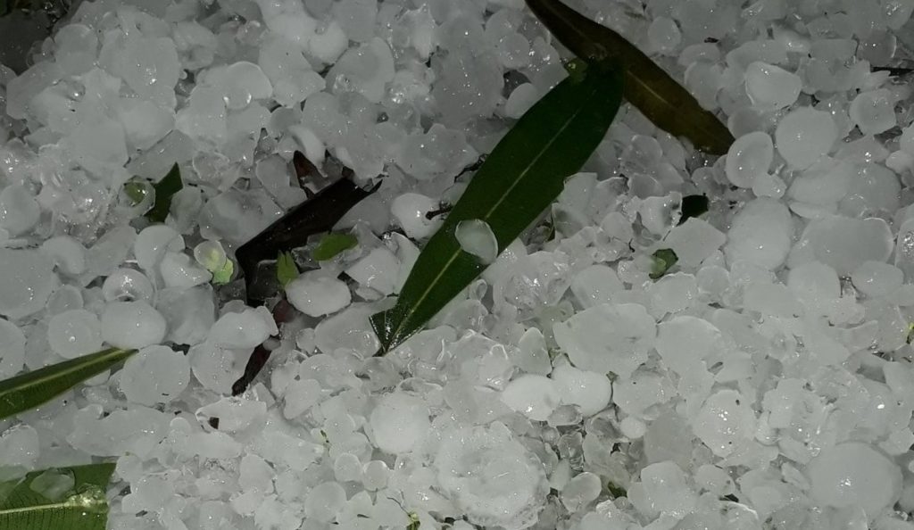 Por que está caindo tanto granizo neste início de inverno?
