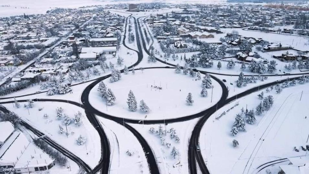 Muita neve e frio intenso na Argentina