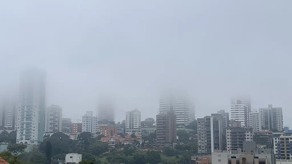 Nevoeiro e neblina serão frequentes até sexta-feira